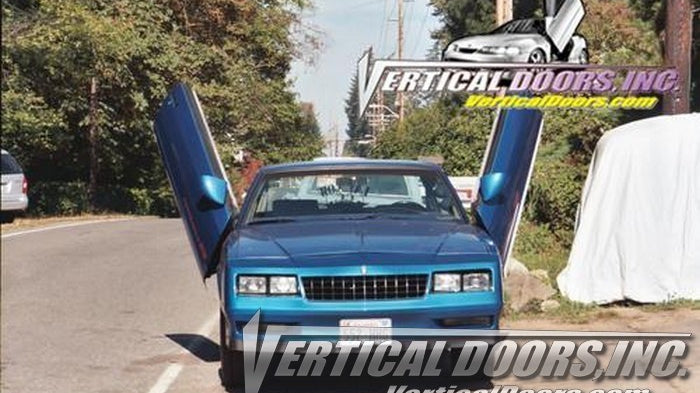 1979-1988 Chevrolet Monte Carlo vertical door conversion by Vertical Doors, Inc.