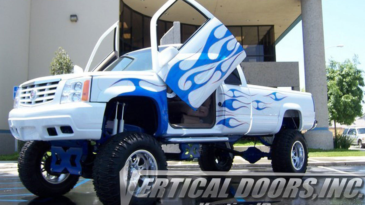 1988-1998 Chevrolet Silverado vertical door conversion by Vertical Doors, Inc.