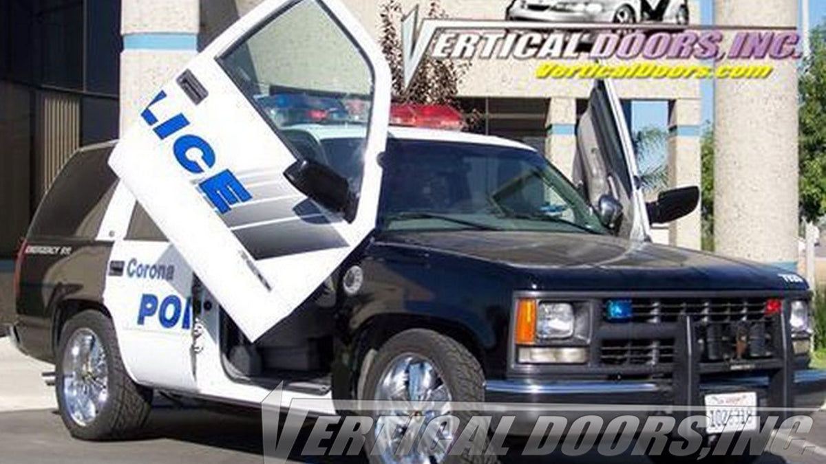 1992-1999 Chevrolet Suburban vertical door conversion by Vertical Doors, Inc.