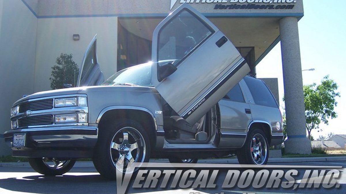 2000-2006 Chevrolet Tahoe vertical door conversion by Vertical Doors, Inc.