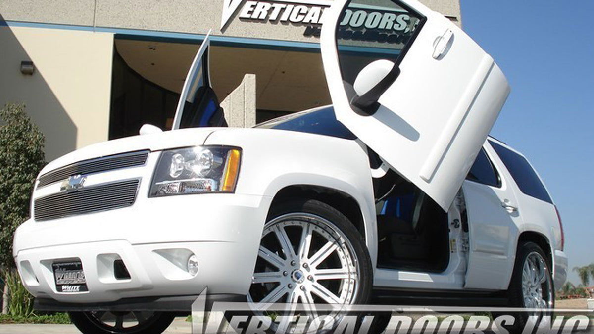 2007-2014 Chevrolet Tahoe vertical door conversion by Vertical Doors, Inc., view 3