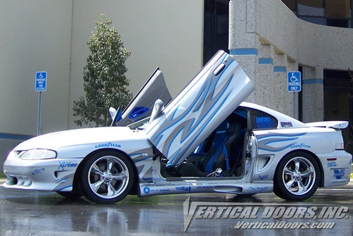 Ford Mustang 1994-1998 Vertical Doors kit lambo doors, vertical doors, door conversion, scissor doors, butterfly doors, wing doors, Ford Mustang 1994-1998 lambo doors, Ford Mustang 1994-1998 vertical doors, Ford Mustang 1994-1998 door conversion, Ford Mustang 1994-1998 scissor doors, Ford Mustang 1994-1998 butterfly doors, Ford Mustang 1994-1998 wing doors,