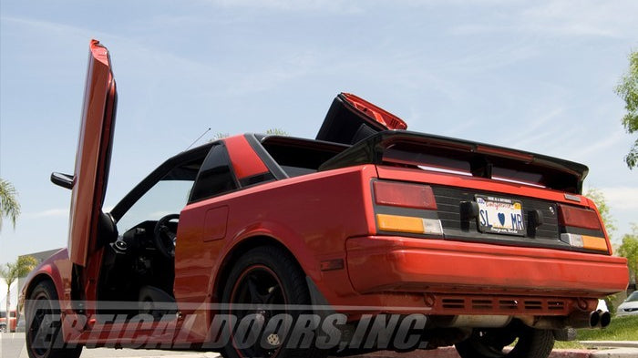 lambo doors, vertical doors, door conversion, scissor doors, butterfly doors, wing doors, Toyota MR2/MRS 1984-1989 2DR lambo doors, Toyota MR2/MRS 1984-1989 2DR vertical doors, Toyota MR2/MRS 1984-1989 2DR door conversion, Toyota MR2/MRS 1984-1989 2DR scissor doors, Toyota MR2/MRS 1984-1989 2DR butterfly doors, Toyota MR2/MRS 1984-1989 2DR wing doors,