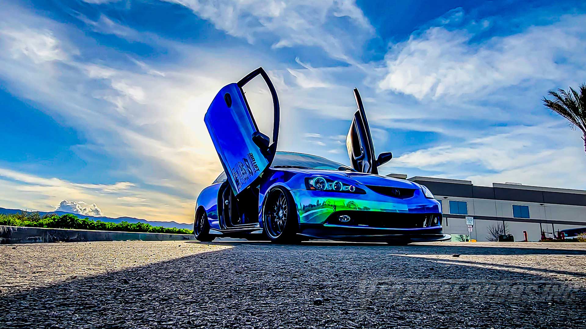 Transform Your Acura RSX with a 2002-2006 Lambo Door Conversion by Vertical Doors, Inc.