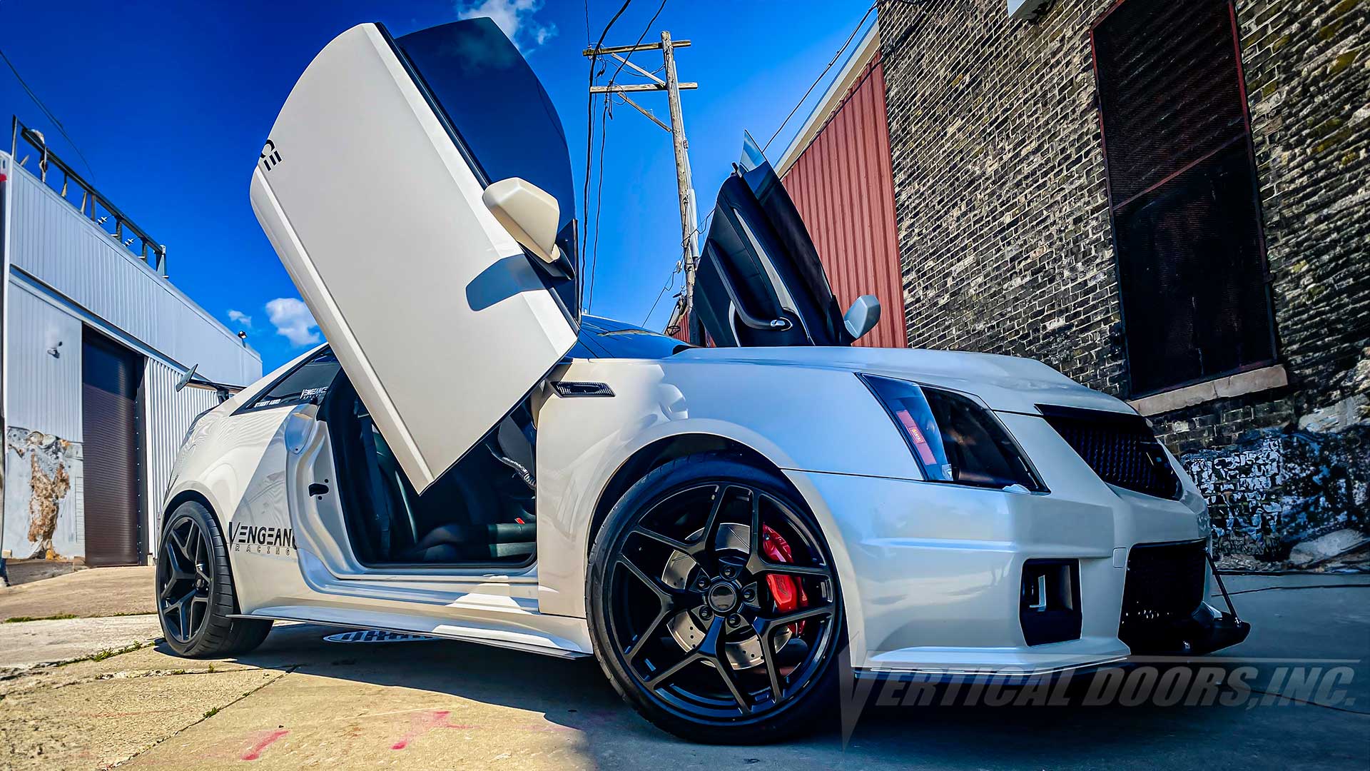 How to Install Vertical Lambo Door Kit on a Cadillac CTS Coupe 2008-2014 by @marenothecarguy8361