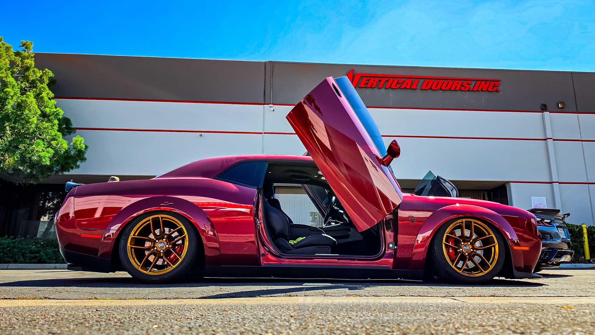 Allen Westervelt’s 2019 Dodge Challenger Hellcat Redeye Gets Vertical Doors by the BEST, Vertical Doors, Inc.  6426