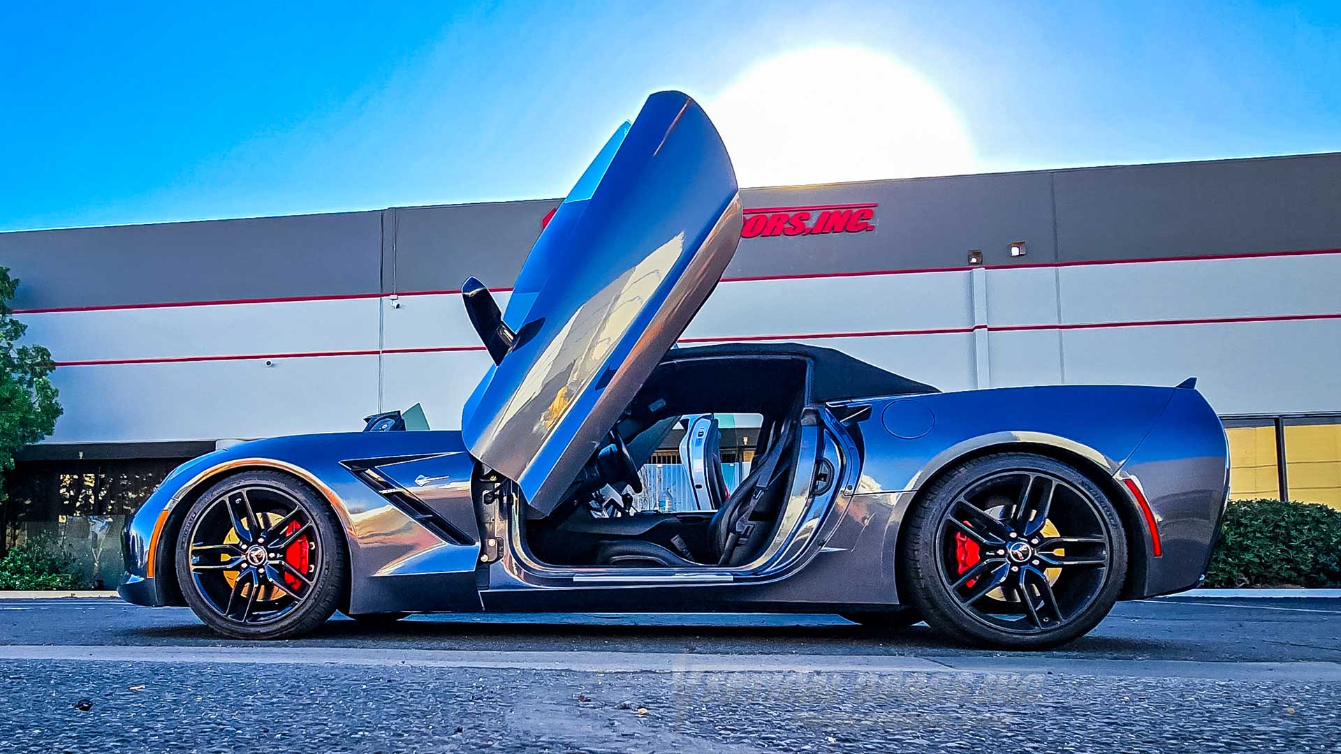 @dantrujillo79 Chevrolet Corvette C7 vertical door kit installed by the BEST in Lake Elsinore California 22326