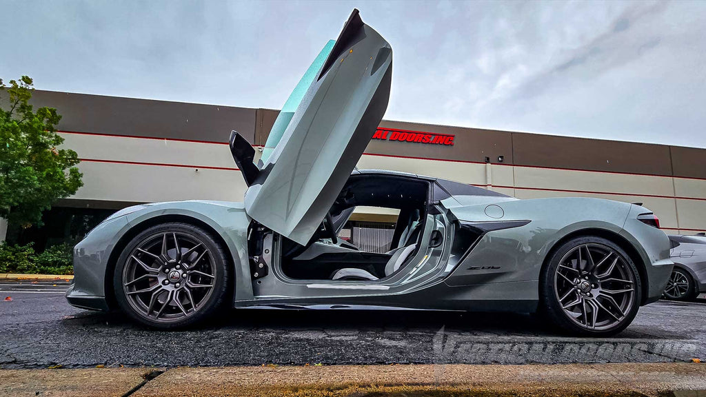 Billy’s Corvette C8 Z06 Gets the Vertical Doors, Inc. Upgrade - From Supercar to Show-Stopper!