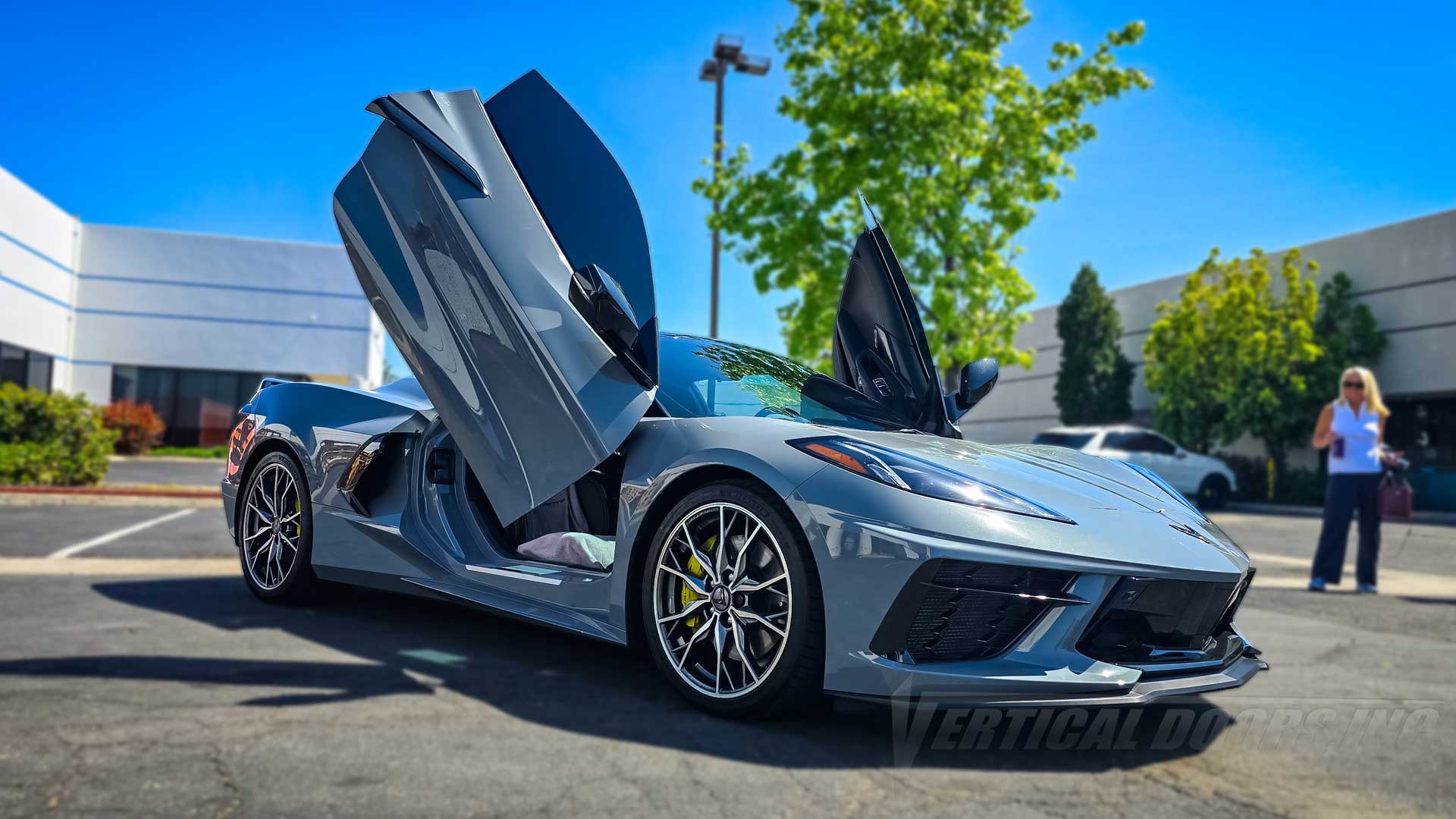 Transform Your Chevrolet Corvette C8 with Authentic Lambo Doors from Vertical Doors, Inc. in Lake Elsinore CA 4725