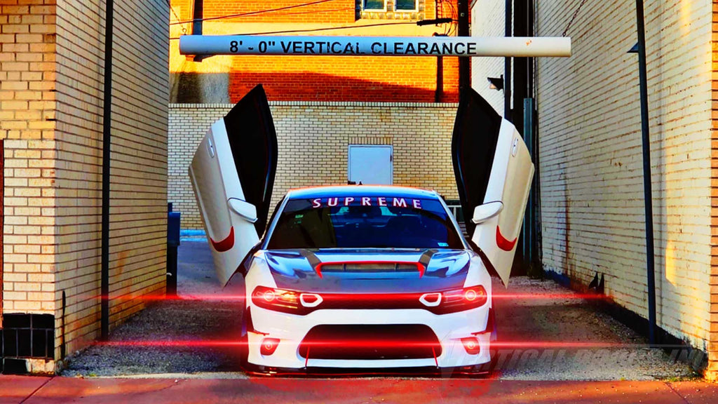 Transform Your Dodge Charger with Vertical Doors’ VDCDC11 Lambo Door Conversion Kit