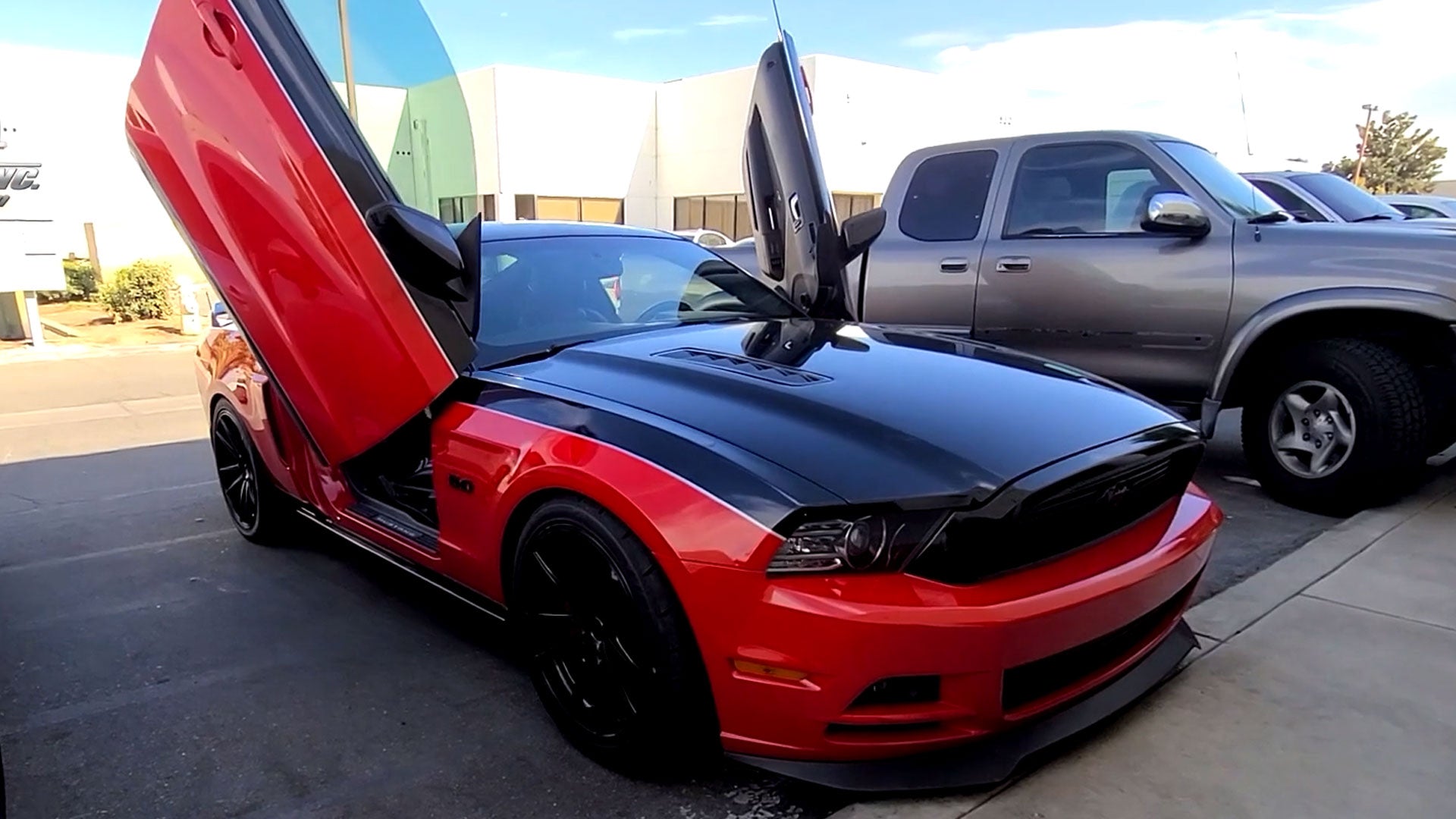 Ford Mustang 2005-2010 Lambo Door Conversion