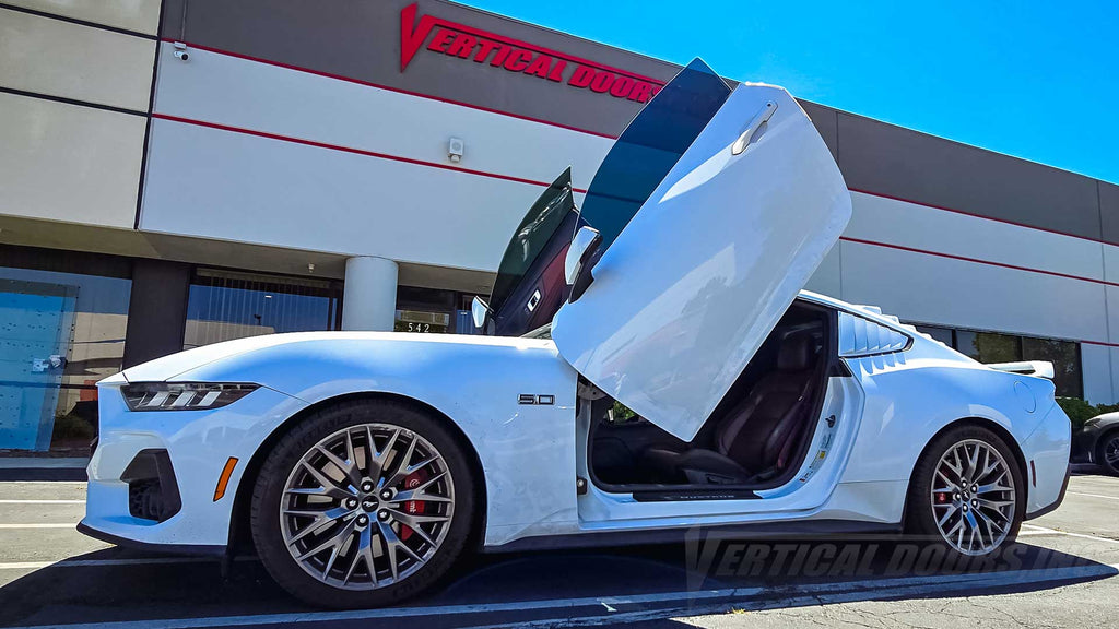 Clinton’s 2024 Ford Mustang GT Gets a Lambo Door Makeover by Vertical Doors Inc., in Lake Elsinore, California. 63025