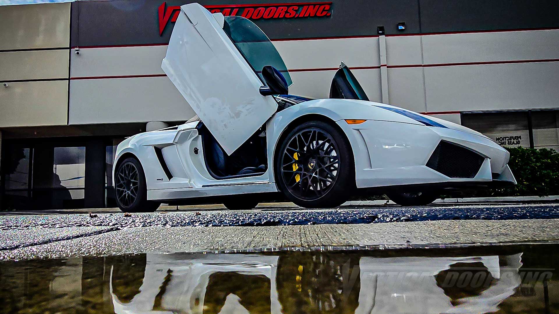 Transform Your Lamborghini Gallardo with the Vertical Lambo Doors Conversion Kit by Vertical Doors, Inc.,  