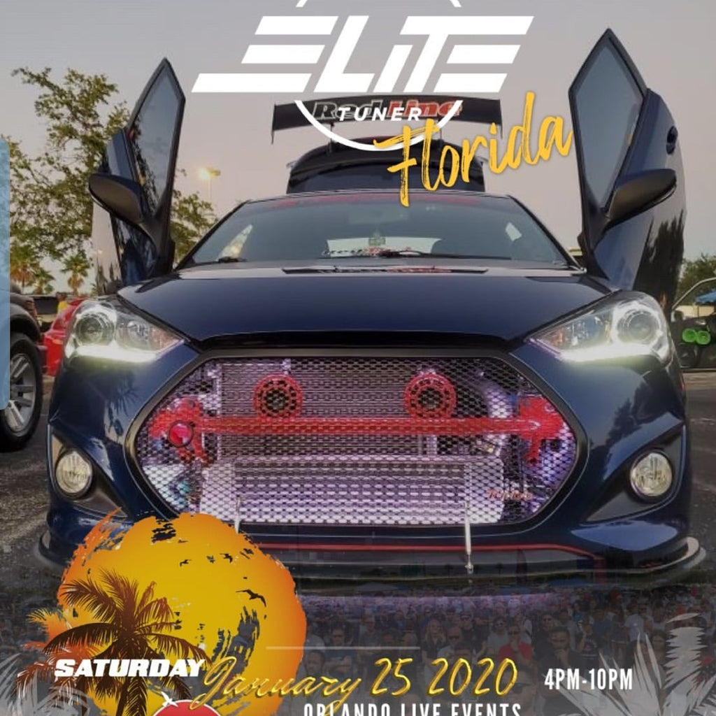 Elite Tuner Florida | Come check out Jose's Hyundai Veloster featuring Vertical Doors, Inc., vertical lambo door conversion kit.