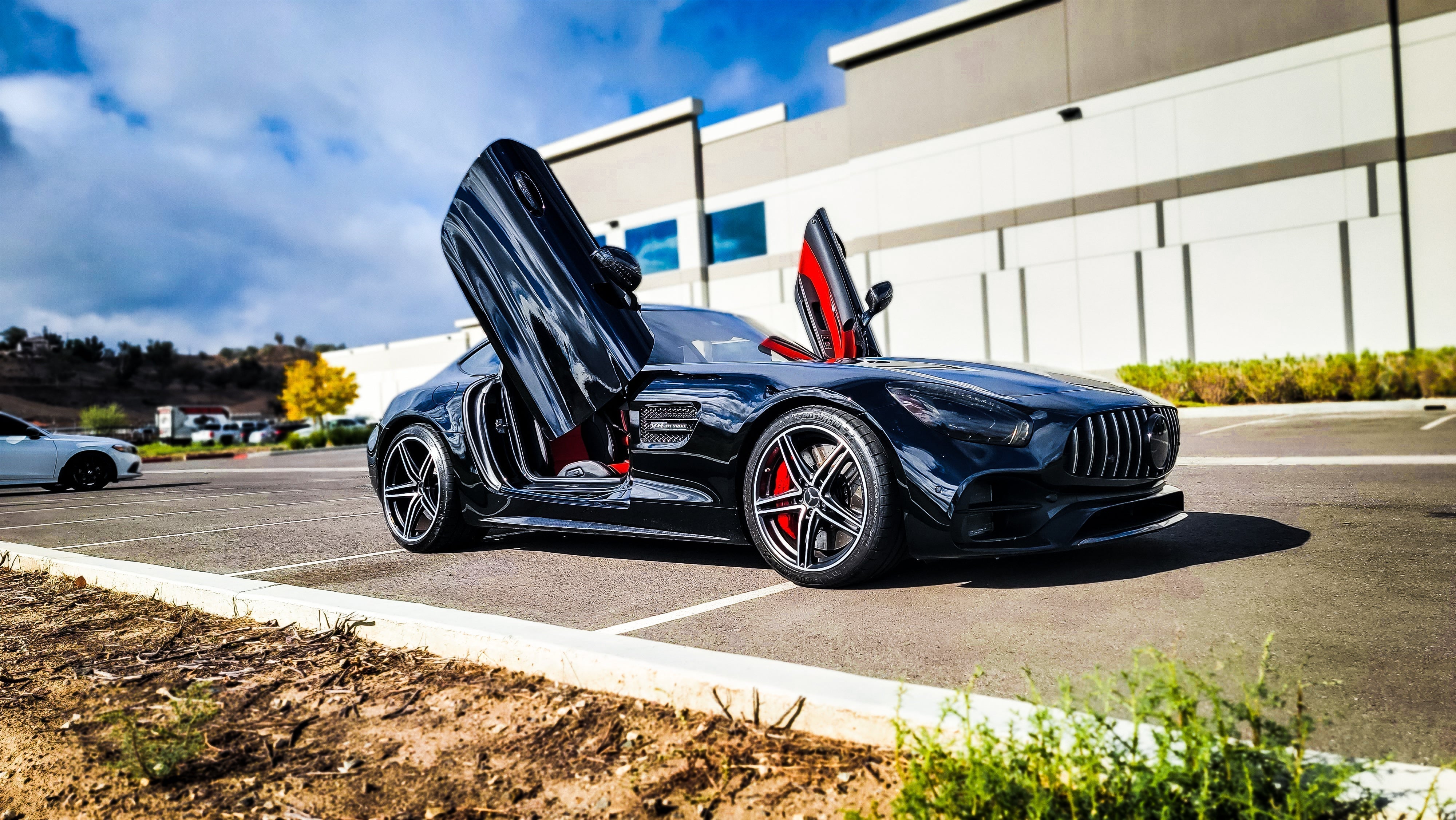 Elevate Your Mercedes AMG GT Coupe with Lambo Doors, by the BEST in the industry, Vertical Doors, Inc.