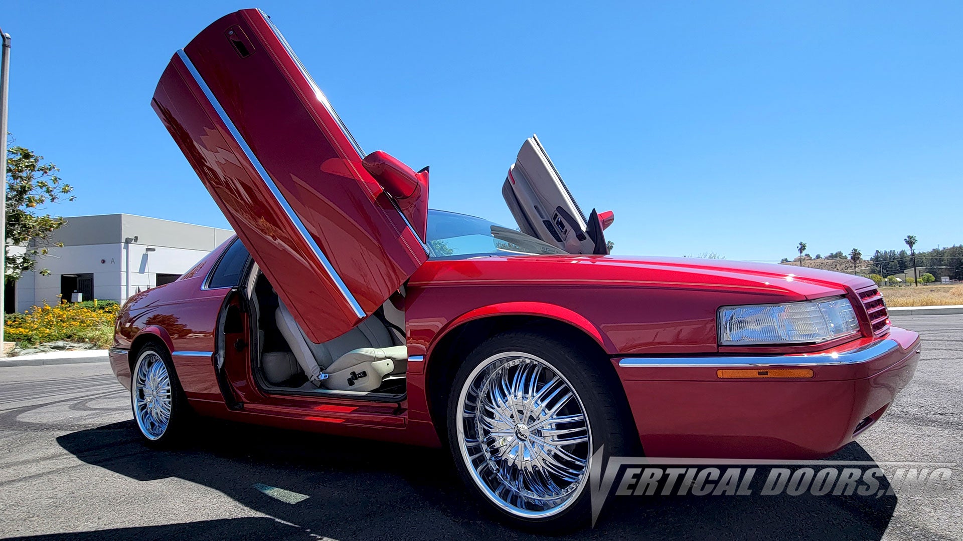 Check out Nick's Cadillac Eldorado 1992-2002 featuring Vertical Doors, Inc., vertical lambo doors conversion kits.