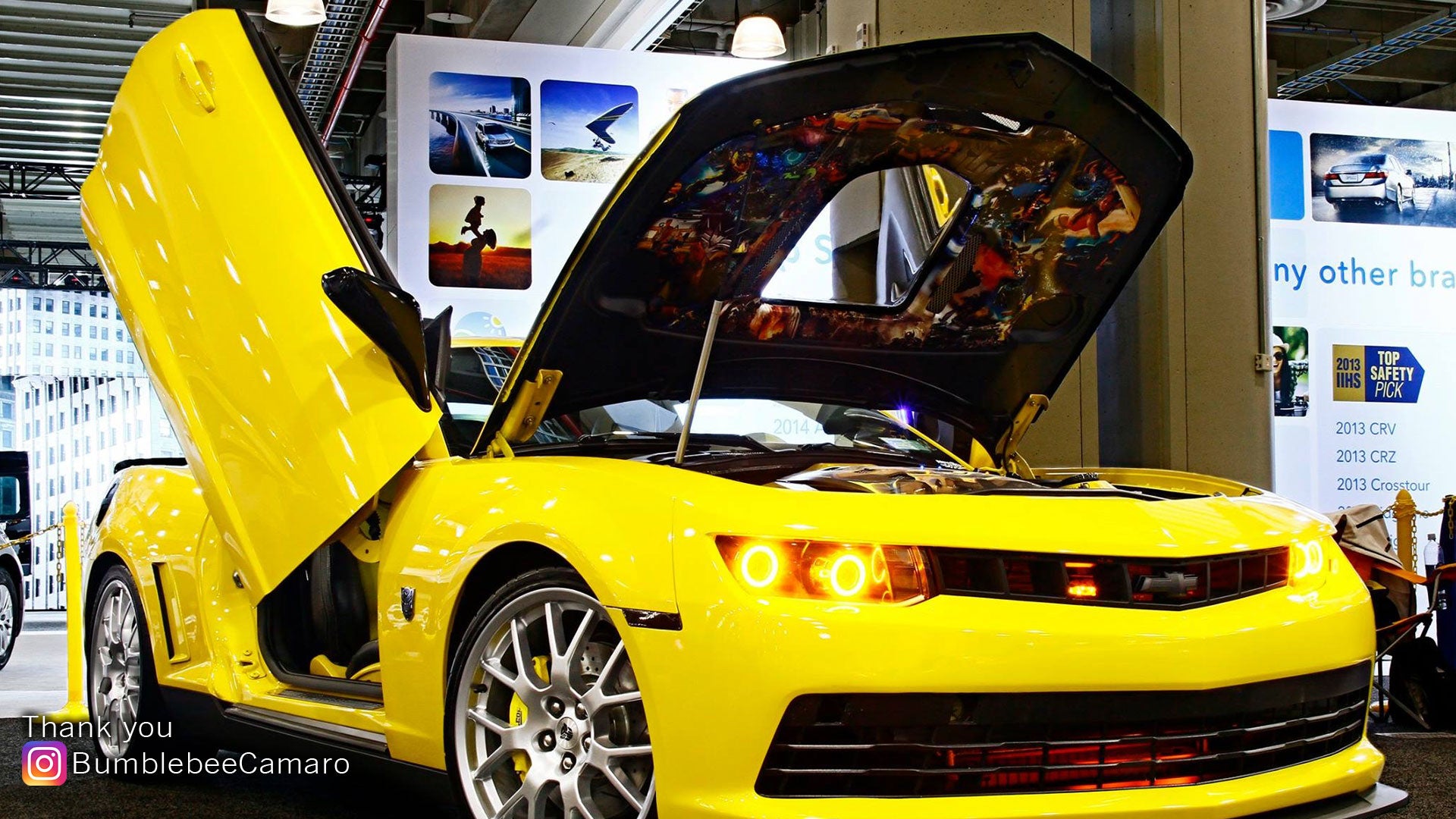 Check out this 6th gen chevy Camaro featuring Vertical Doors, Inc. vertical lambo doors conversion kit installed by New Gen Customs Inc., in Holbrook New York.