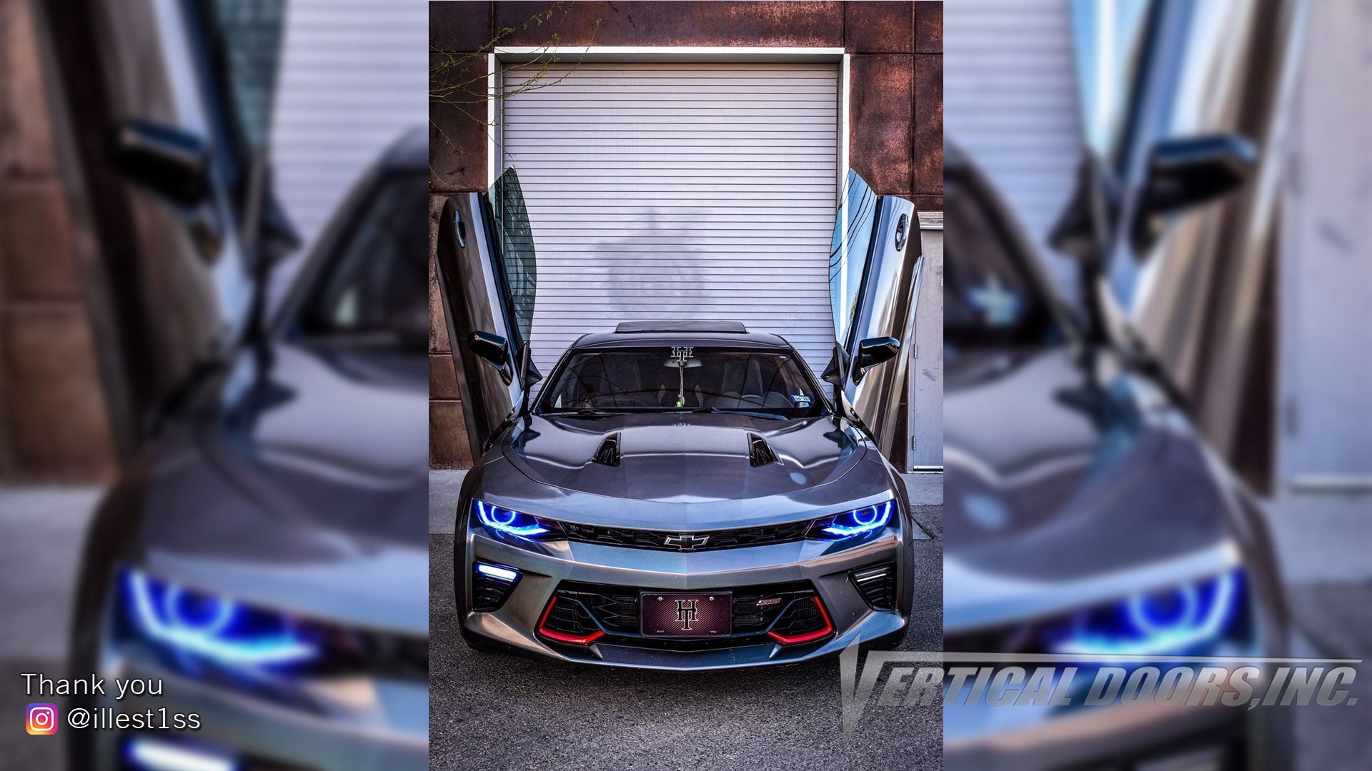 VDCCHEVYCAM16 Chevrolet Camaro 2016-2018 Lambo Door Conversion Kit by Vertical Doors Inc.