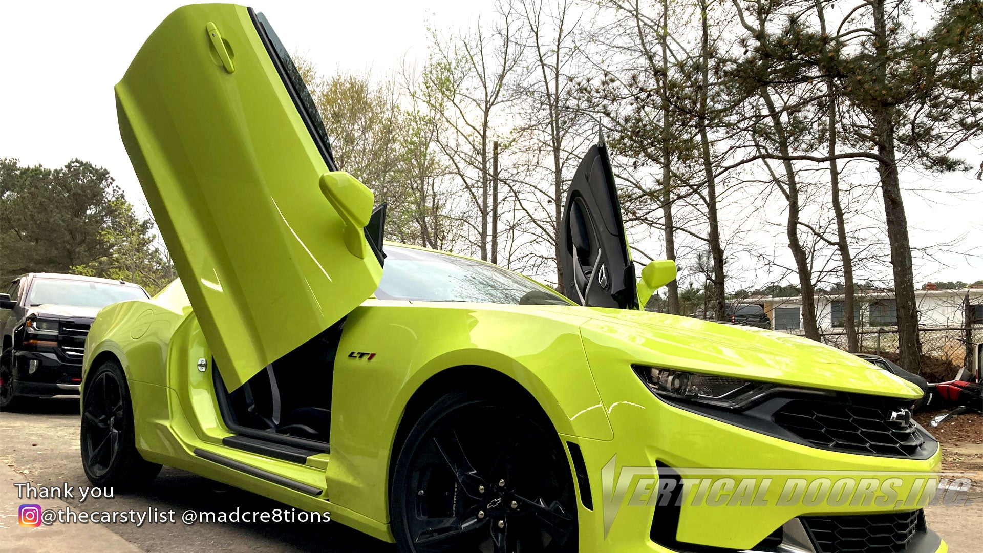 Installer | Mad Creations ATL | Atlanta, GA | Chevy Camaro featuring Vertical Lambo Doors Conversion Kit by Vertical Doors, Inc.