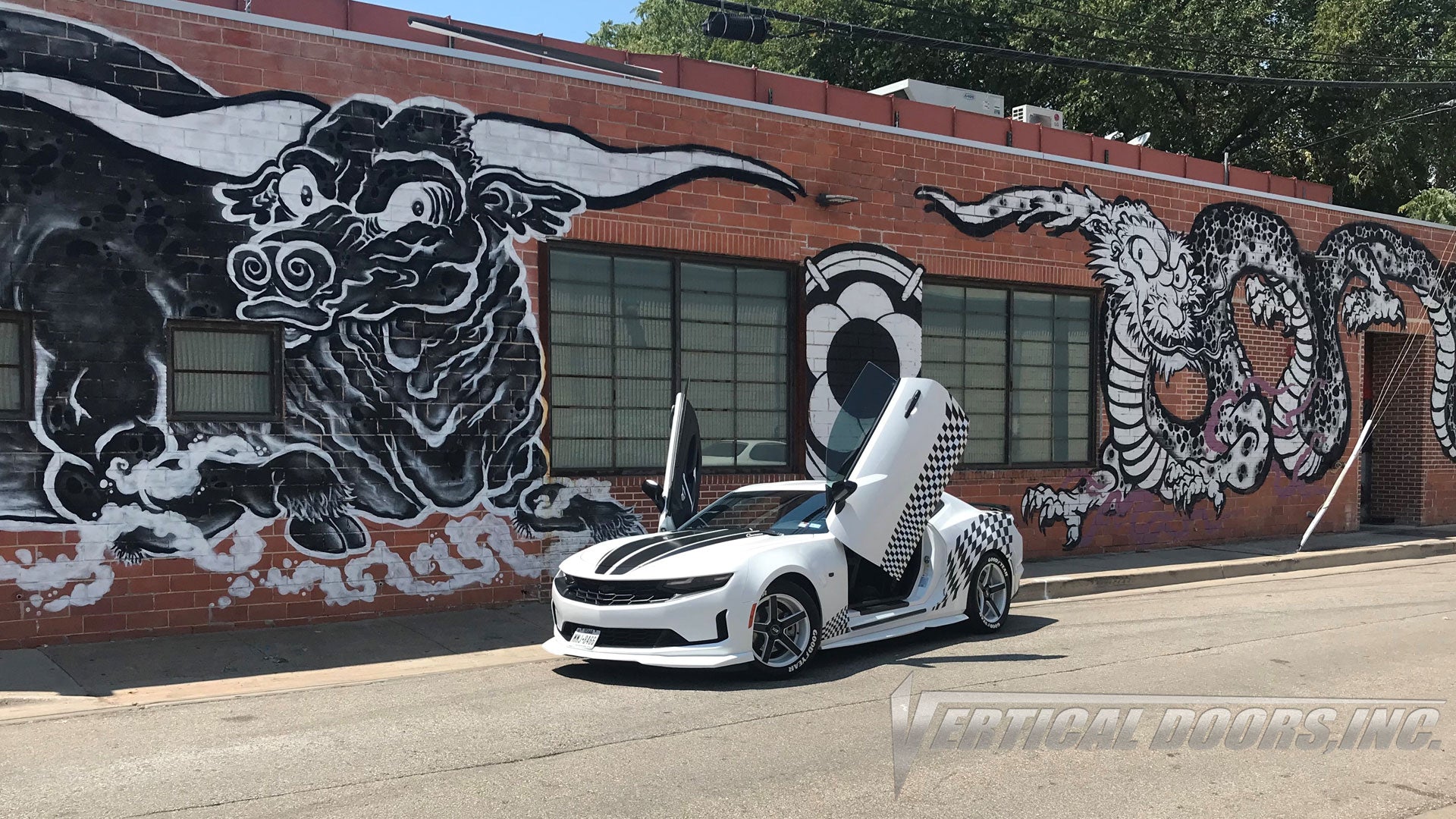 Check out Preston's 6th Gen Chevrolet Camaro from Texas with Vertical Lambo Doors Conversion Kit for Vertical Doors, Inc.