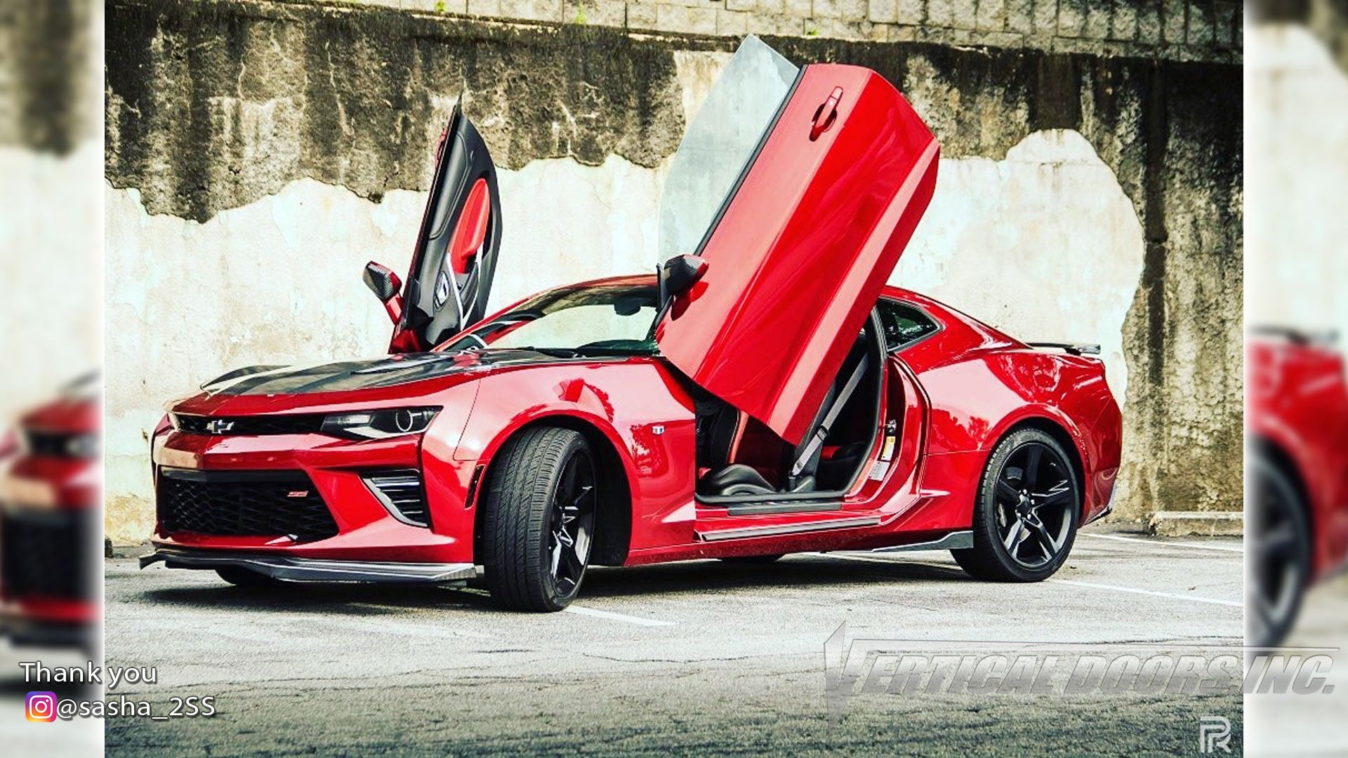 Check out Val's 6th Gen Chevrolet Camaro from Georgia with Vertical Lambo Doors Conversion Kit for Vertical Doors, Inc.