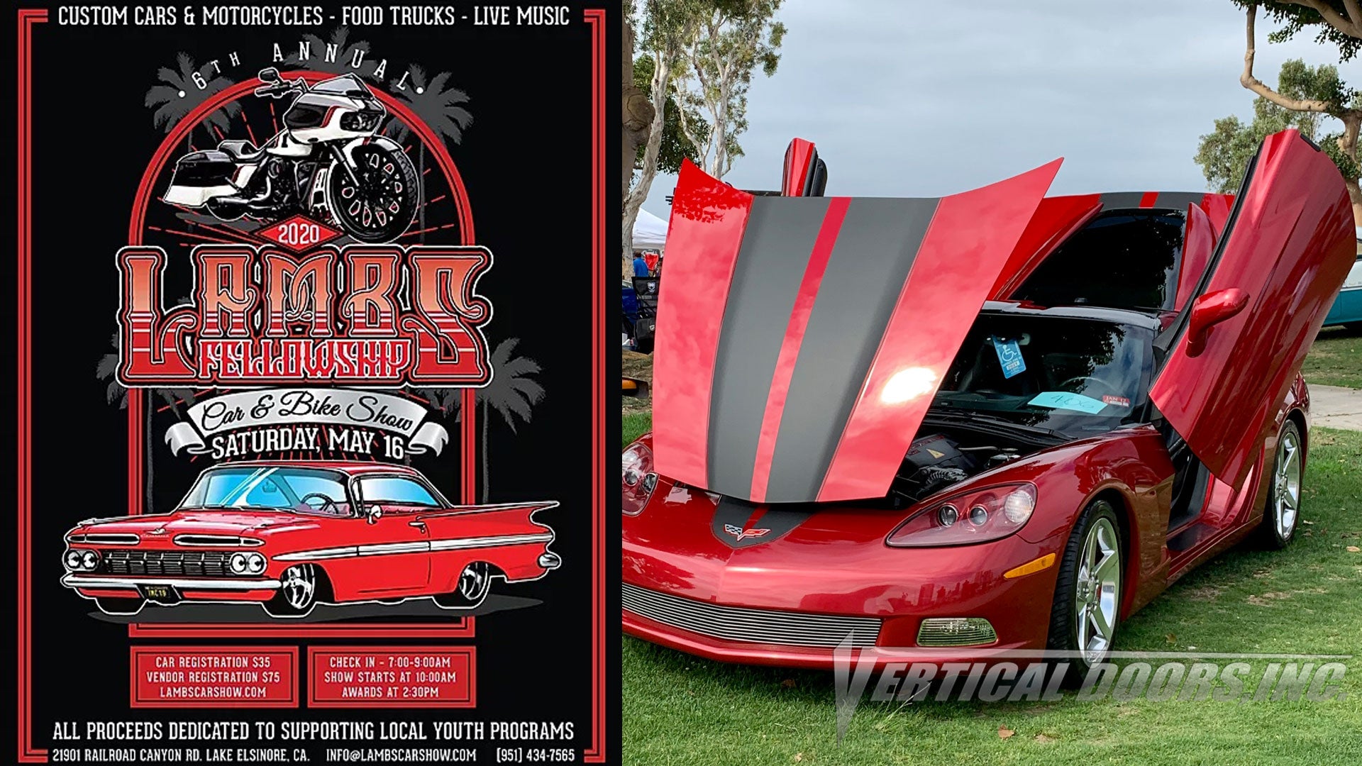 5/16/20 | Lamb’s Fellowship Car & Bike Show | at Lamb's Fellowship Lake Elsinore 
