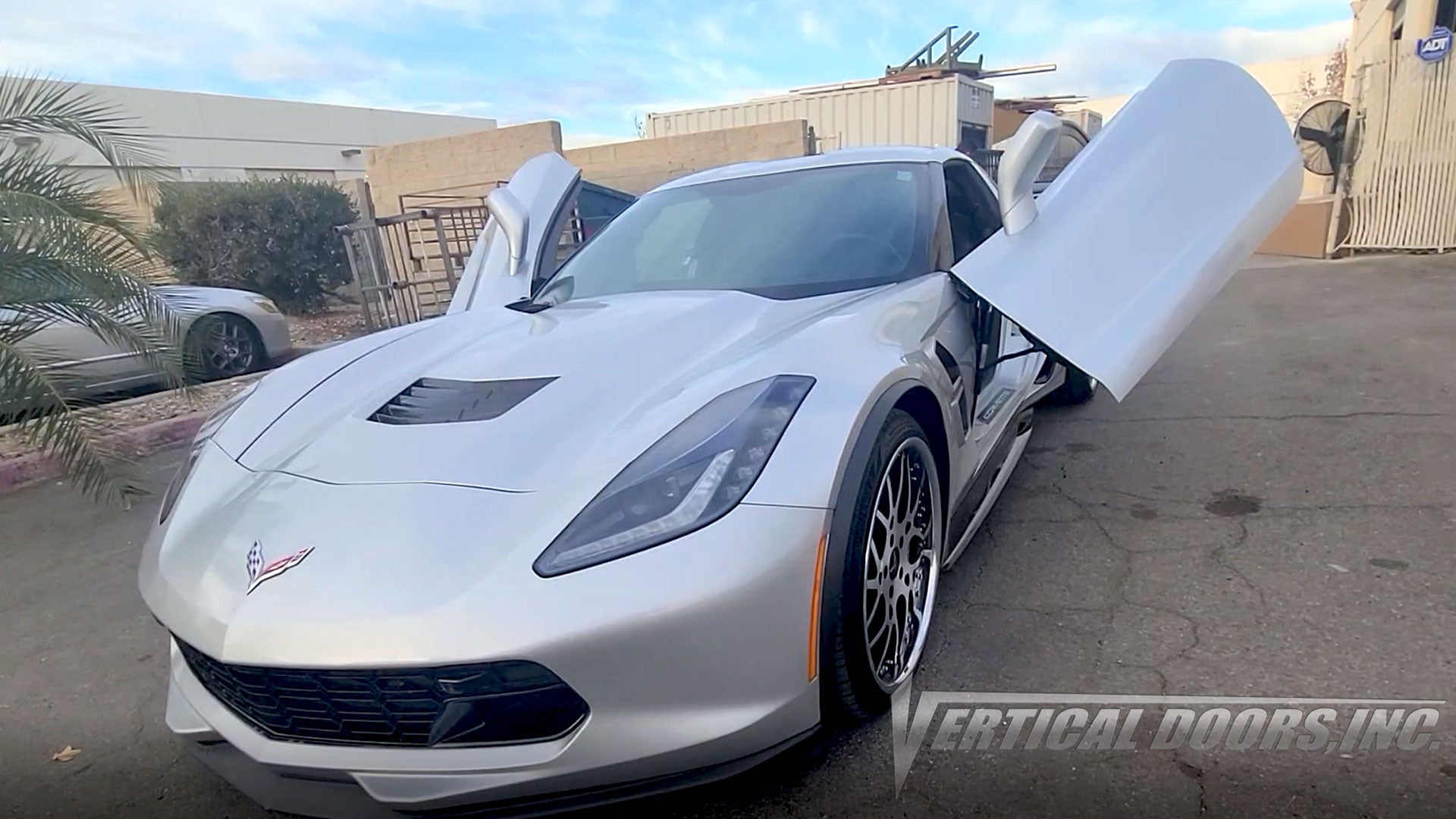Chevrolet Corvette C7 2014-2019 ZLR Door Conversion Kit by Vertical Doors Inc.
