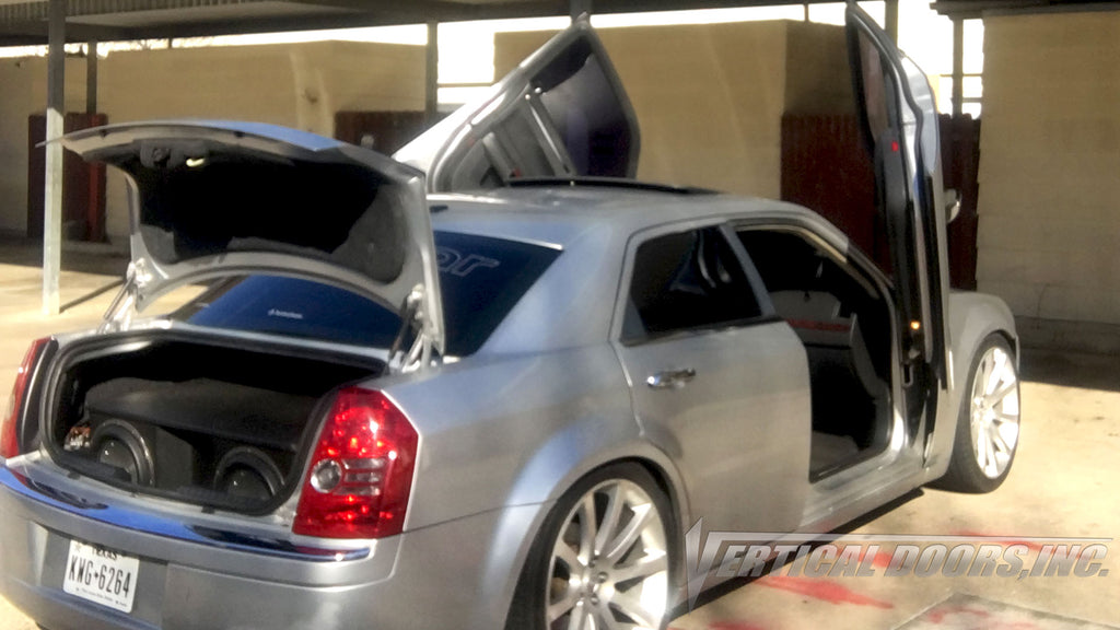 Check out Herb's Chrysler 300 from Texas featuring Vertical Lambo Doors Conversion Kit from Vertical Doors, Inc.