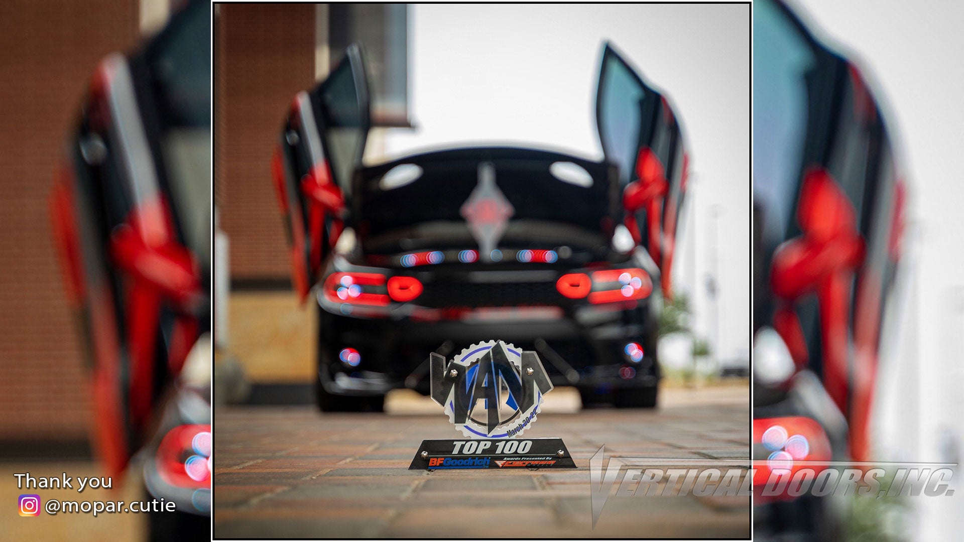 Check out @mopar.cutie Dodge Charger from Colorado featuring Vertical Lambo Doors Conversion Kit from Vertical Doors, Inc.