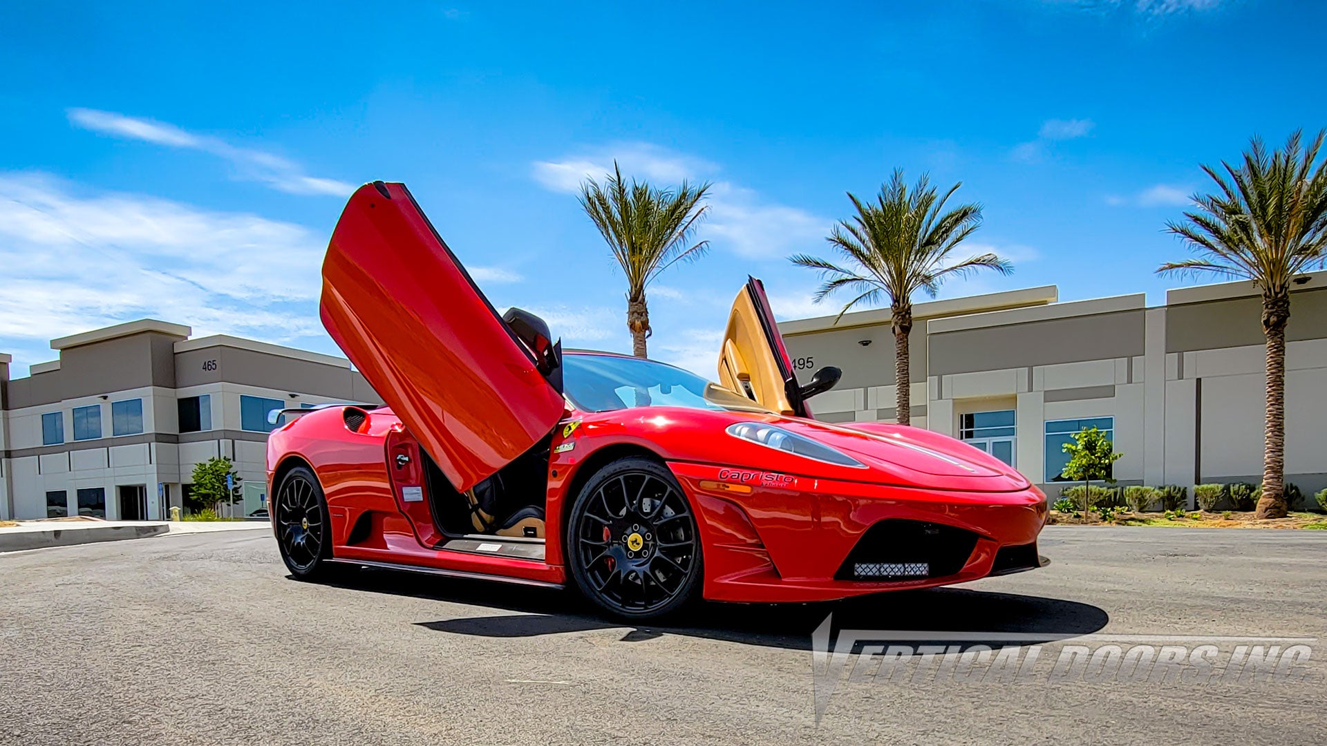 Ferrari F430 from California featuring Vertical Door conversion