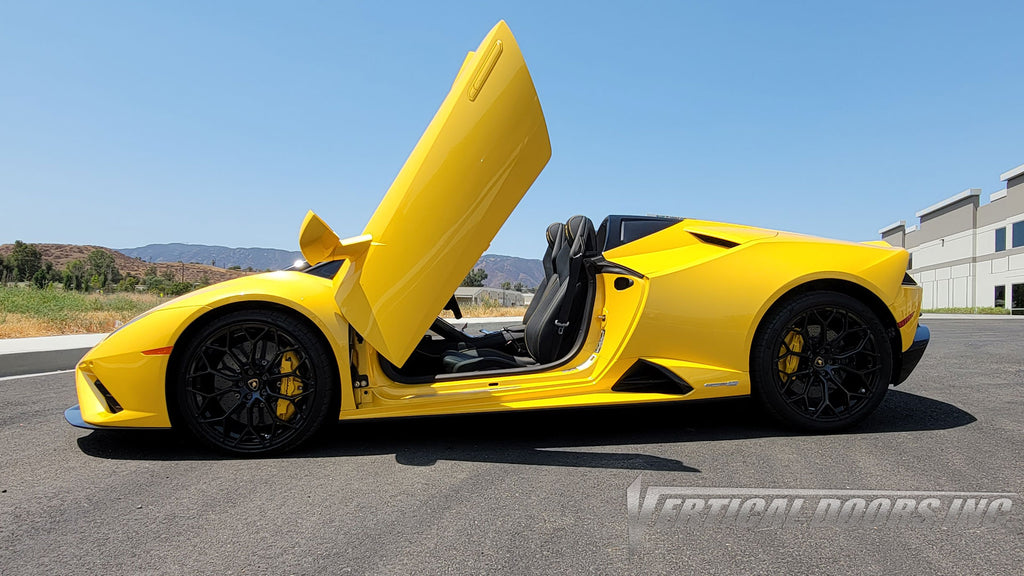 Lamborghini Huracan 2014-2021 Vertical Lambo Door Conversion Kit by Vertical Doors Inc.