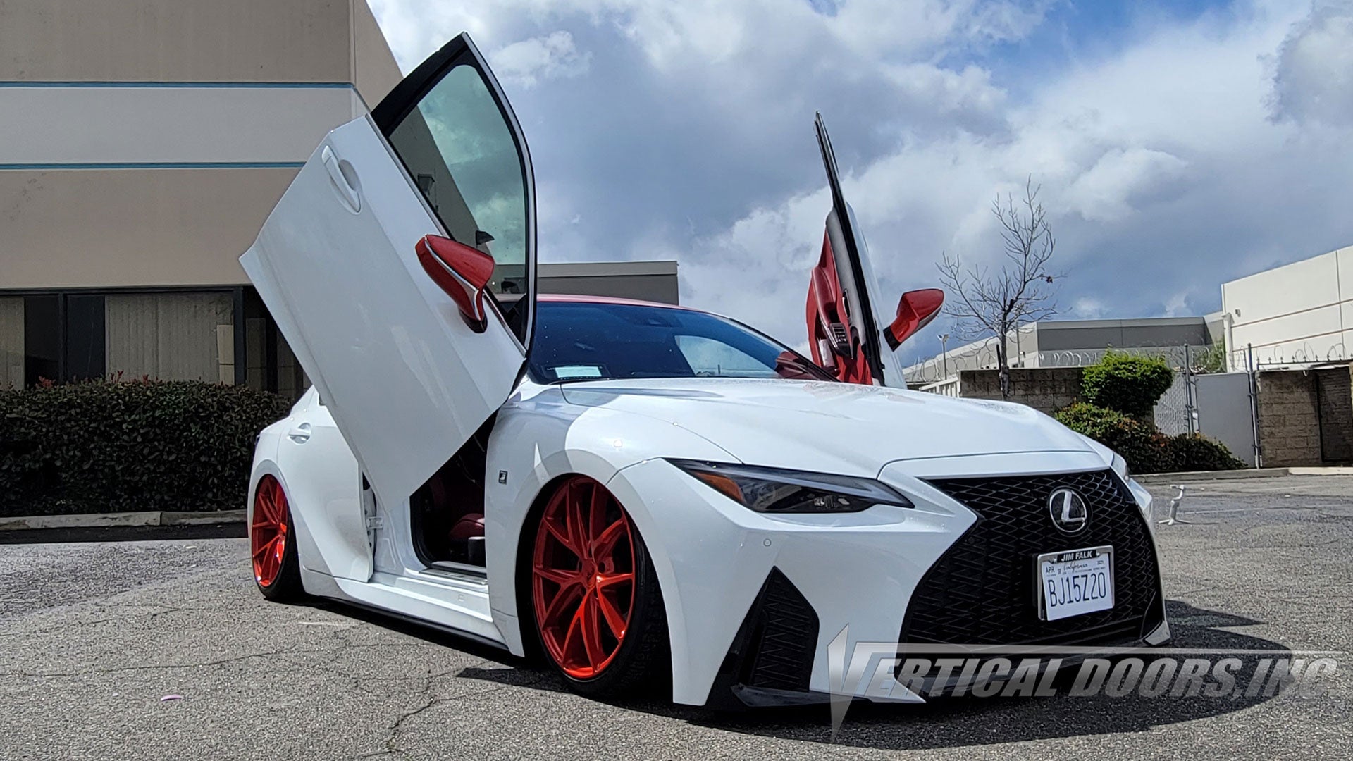 Lexus IS350 2014-2021 Lambo Door Conversion Kit by Vertical Doors Inc. Part Number: VDCLEXIS35014