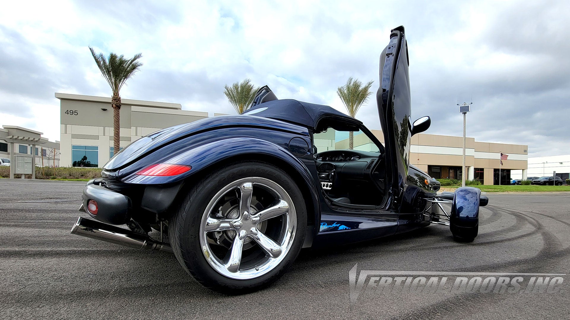 Prowler 1997-2002 Vertical Lambo Door Conversion Kit by Vertical Doors Inc.