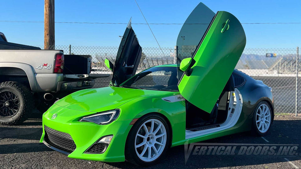 Lambo Doors Kit on a Scion FRS from Arizona by Vertical Doors, Inc.