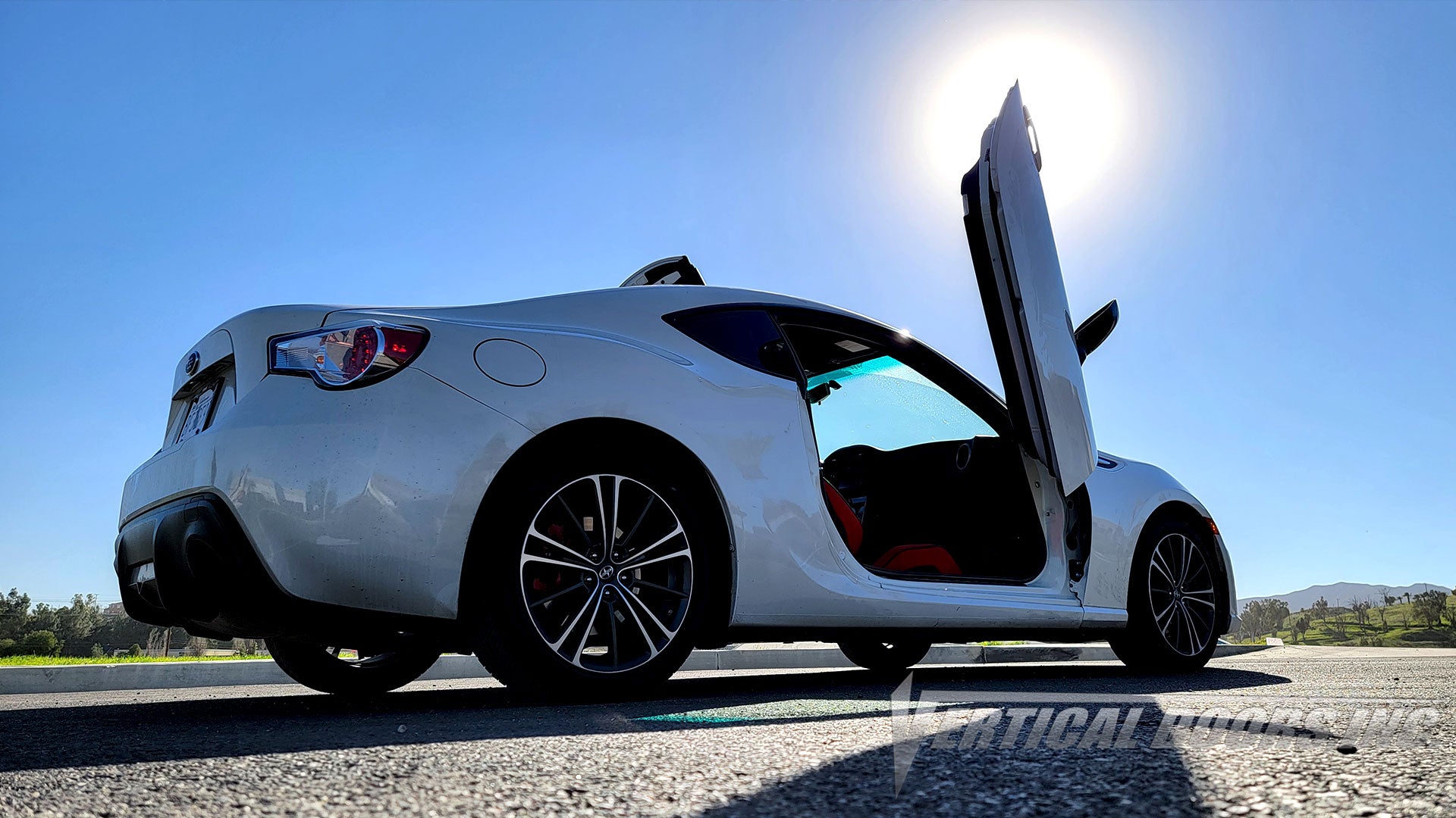 Subaru BRZ from California featuring Vertical Lambo Doors Conversion Kit by Vertical Doors, Inc.