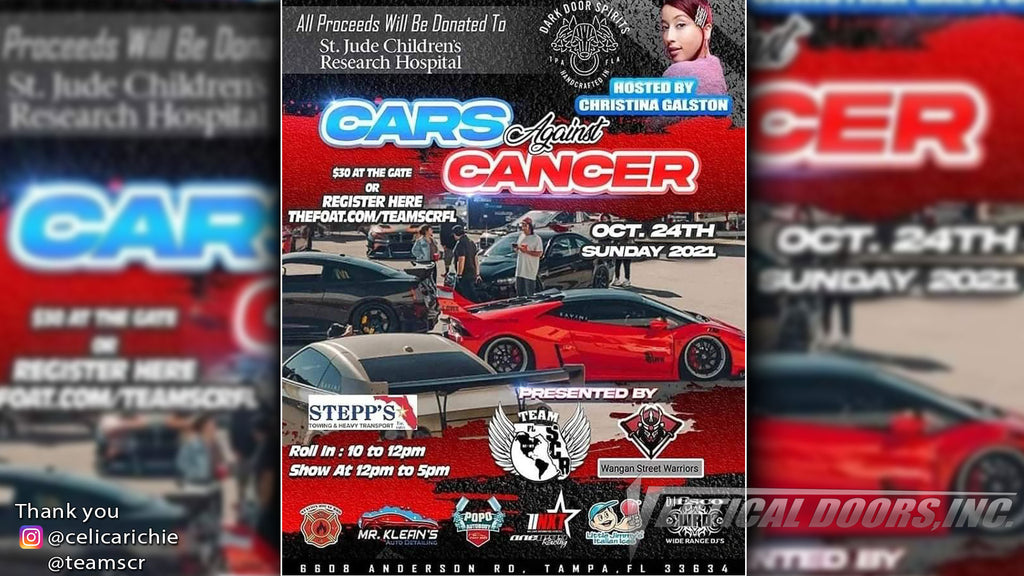 SHOW | 10/24/21 | Cars Against Cancer | Tampa, FL | @celicarichie Toyota Celica from Florida featuring Vertical Lambo Doors Conversion Kit by Vertical Doors, Inc.