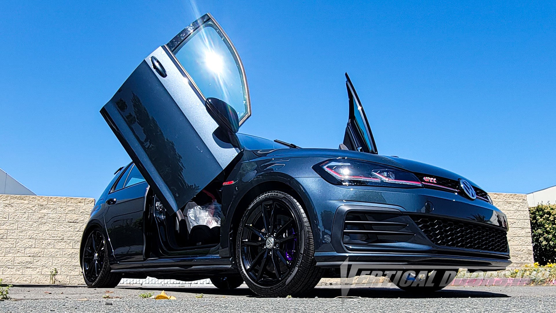 Volkswagen Golf GTI MK7.5 from California featuring Doors Conversion Kit from Vertical Doors, Inc.