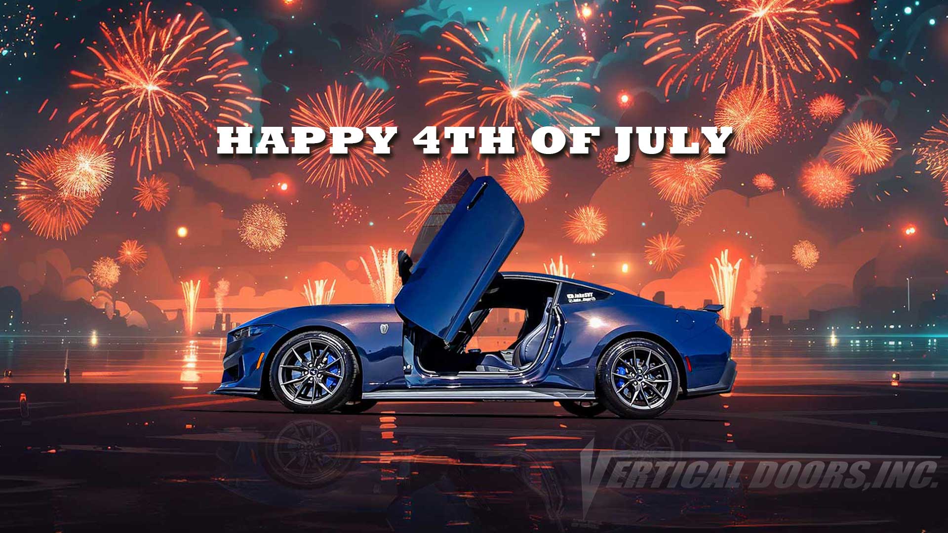 Happy 4th of July from our Vertical Doors, Inc., family to yours.