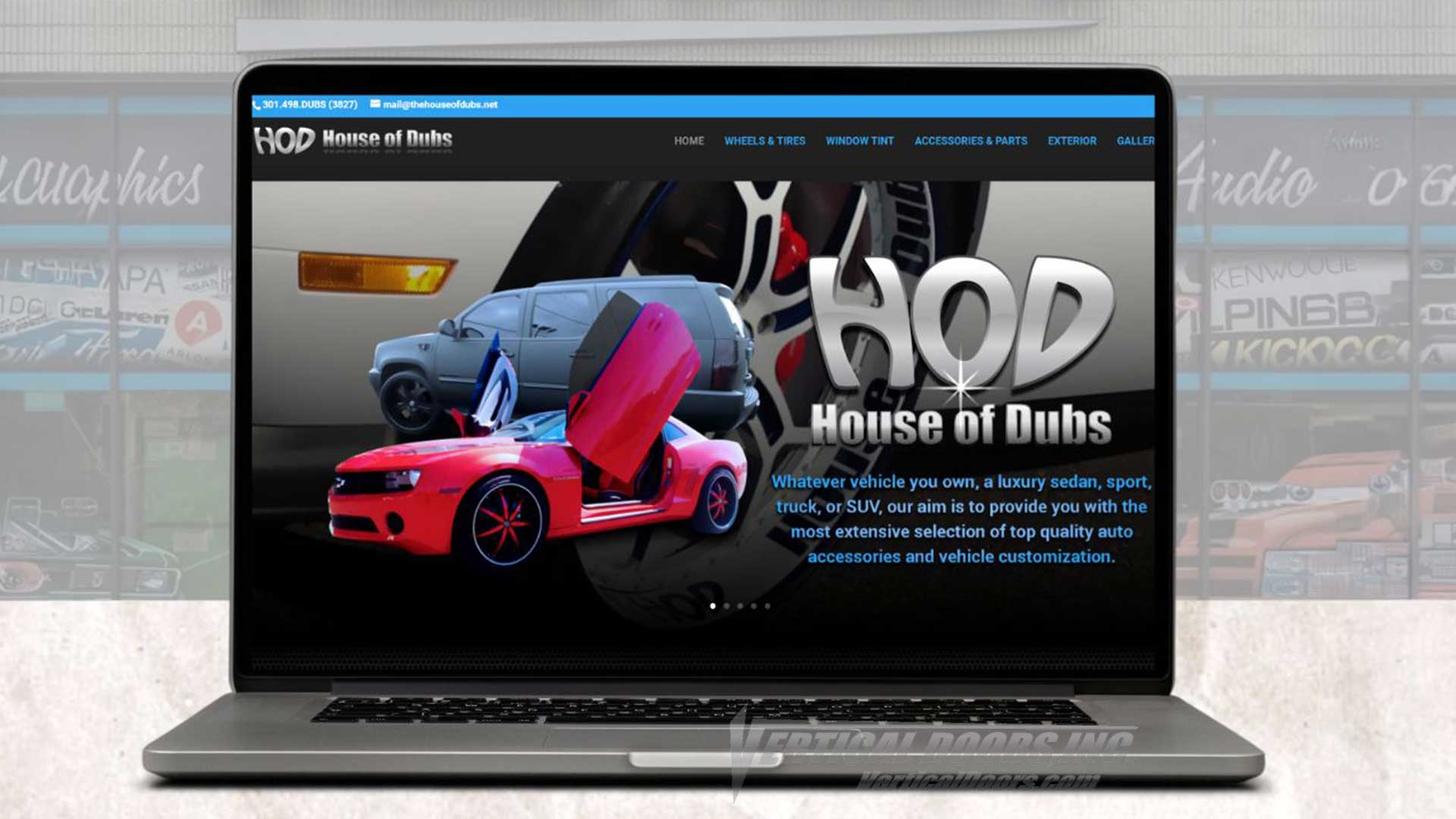 Vertical Door Installer | House of Dubs | Laurel, MD | Vertical Door Kit Installer