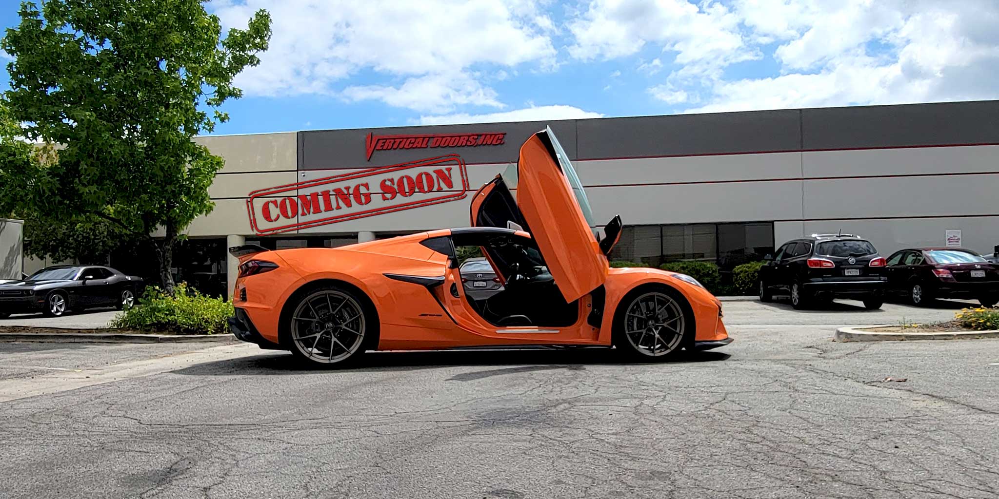 Z06 C8 Vertical Lambo Door kit coming soon!