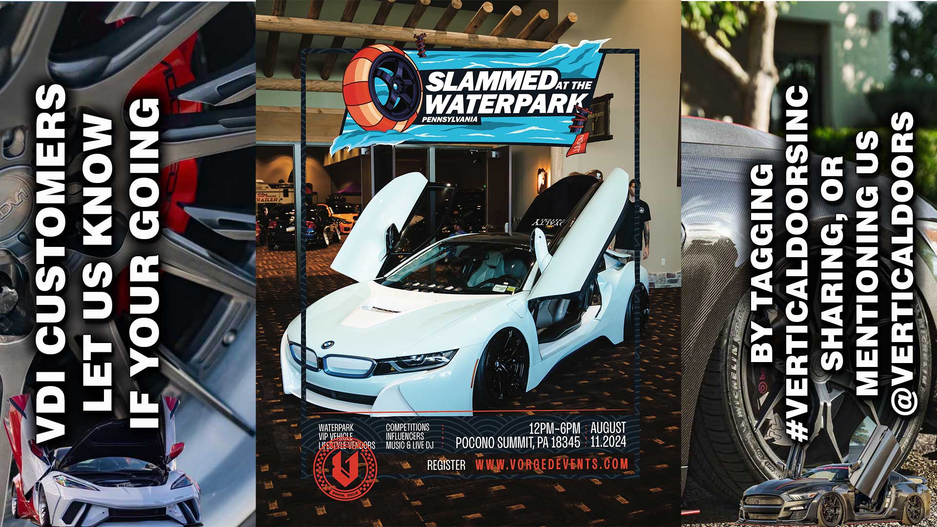 CAR SHOW | 8/11/2024 |  POCONO SUMMIT , PA | @vorgedevents