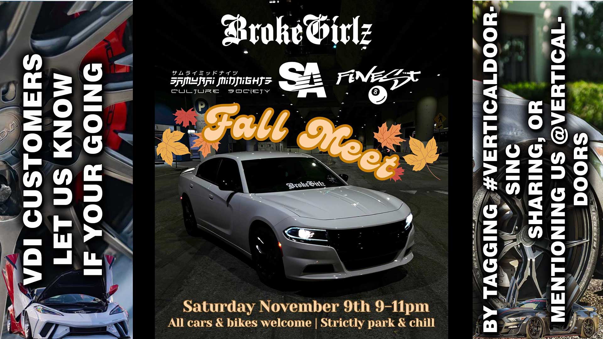 CAR SHOW | 11/9/24 | SANTA ANA, CA | @brokegirlz_oc