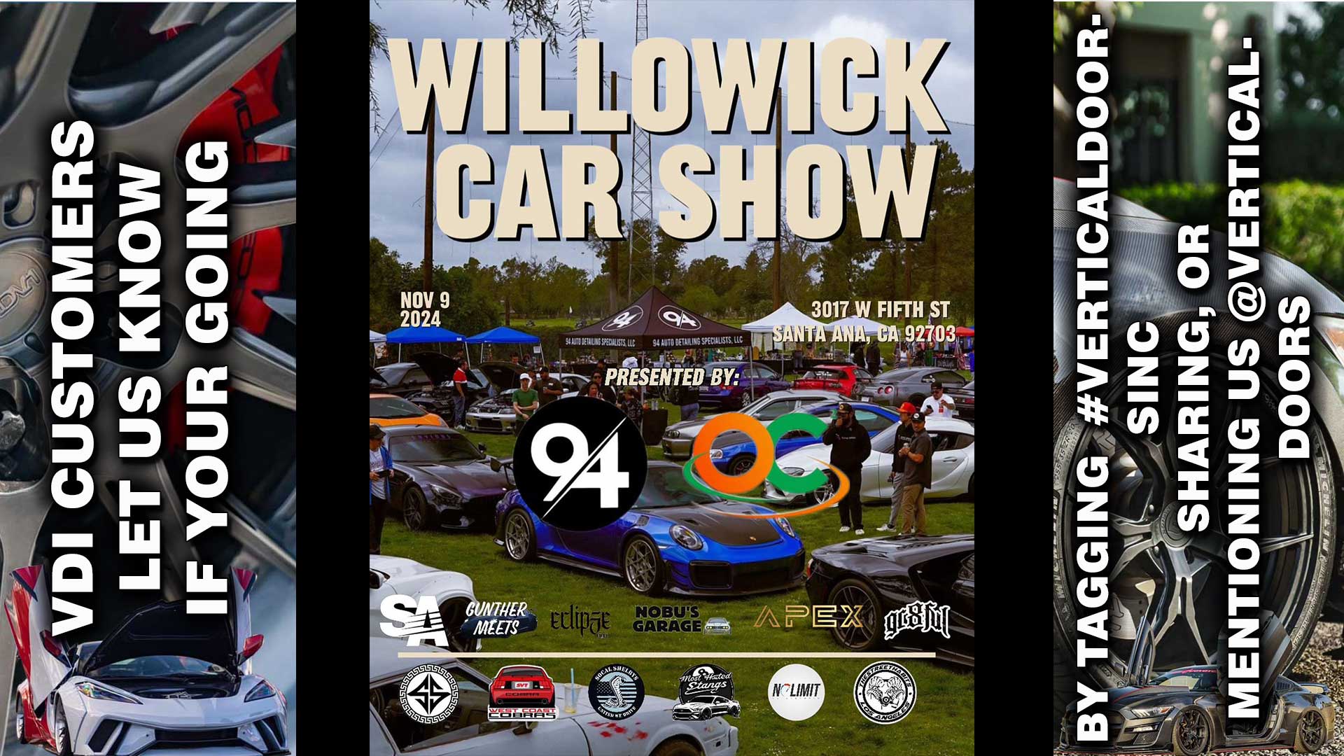 CAR SHOW | 11/9/24 | SANTA ANA, CA | @mosthatedstangs