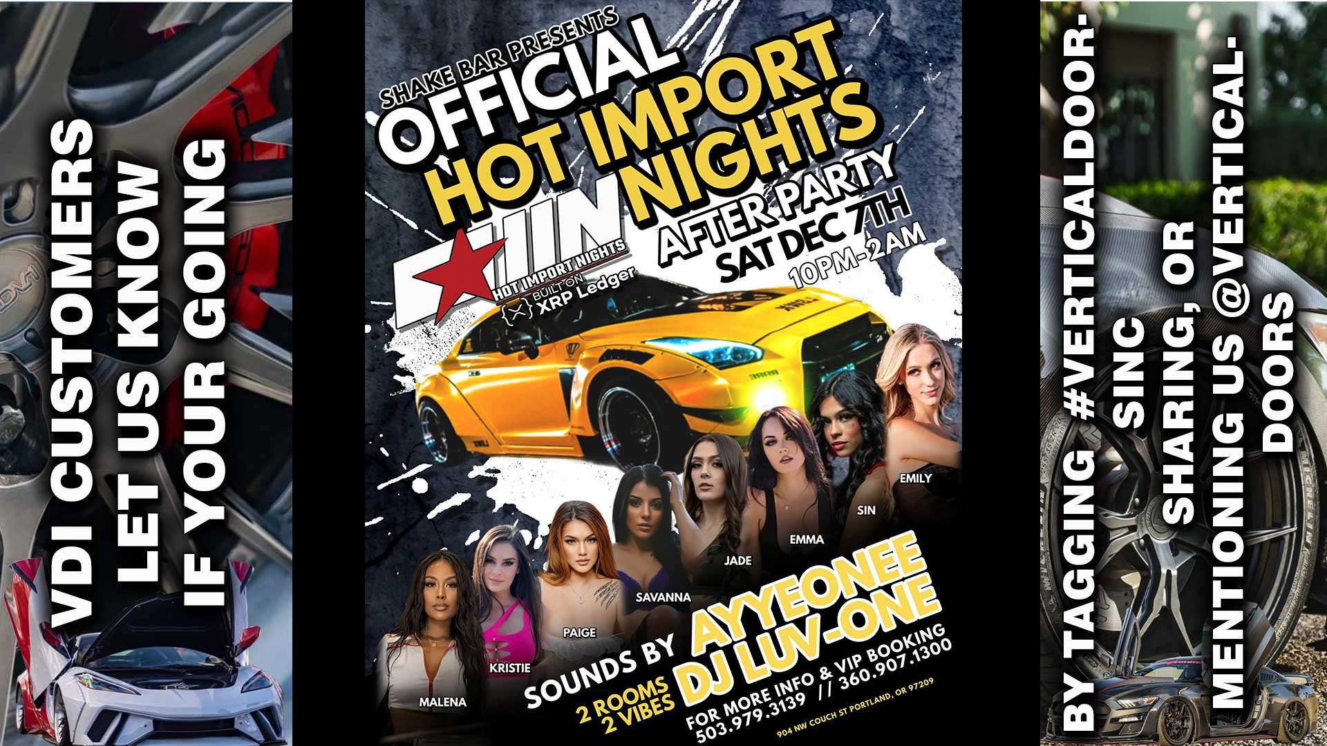 CAR SHOW | 12/7/25 | Portland, OR | @hotimportnights
