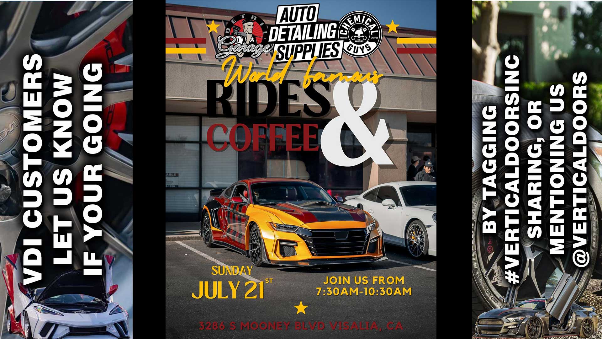 CAR SHOW | 7/21/24 | VISALIA, CA | @detailgarage_visaliaca