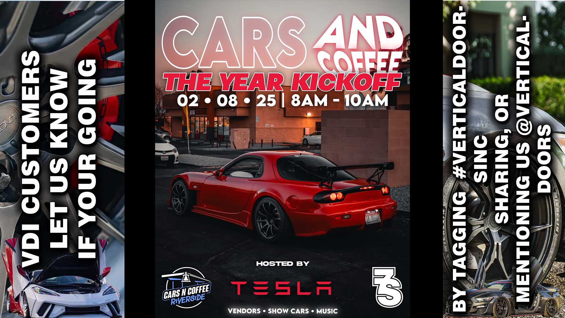 CAR SHOW | 2/8/25 | RIVERSIDE, CA | @carsncoffeeriverside