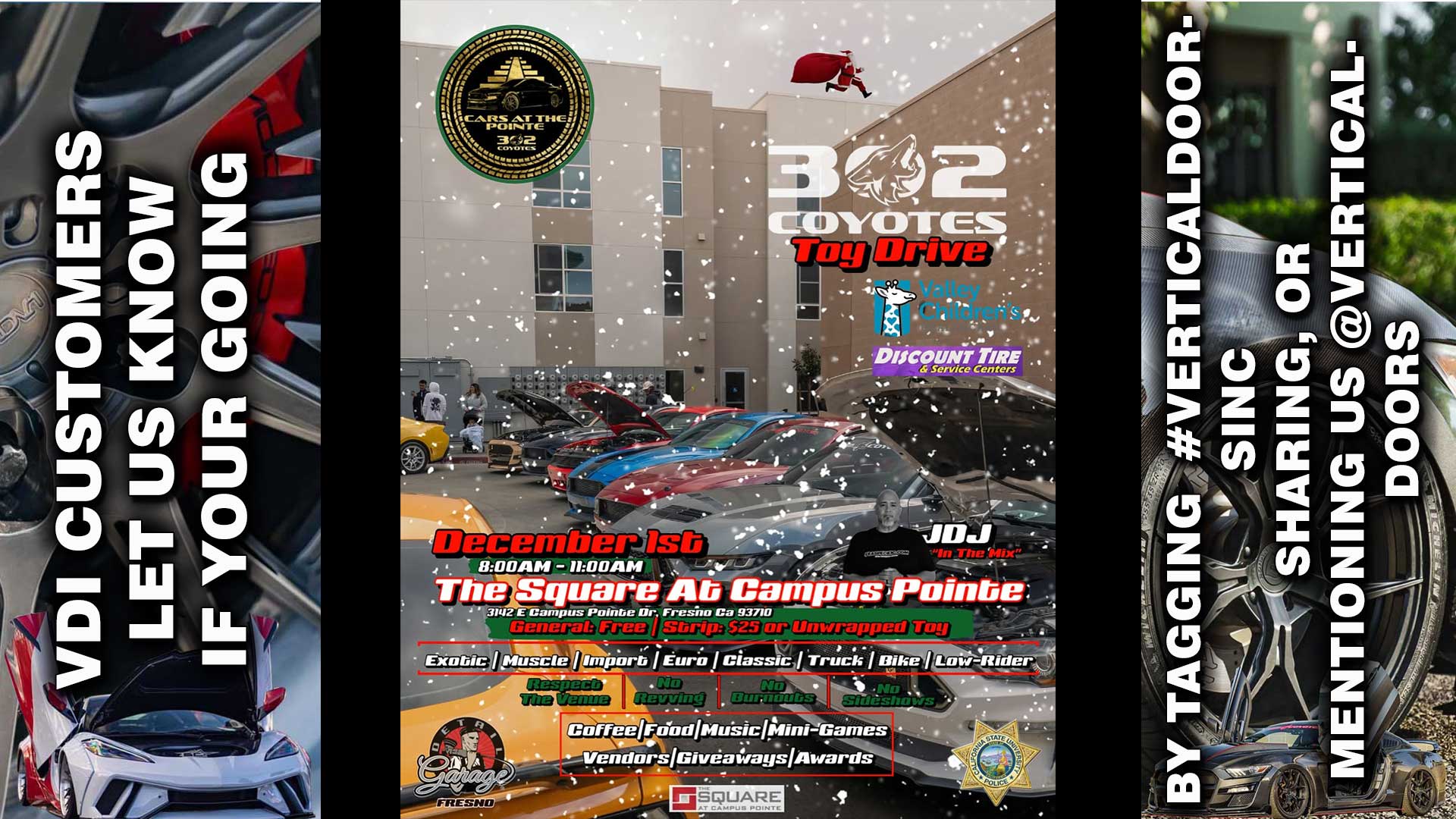 CAR SHOW | 12/1/25 | FRESNO, CA | @carsatthepointe