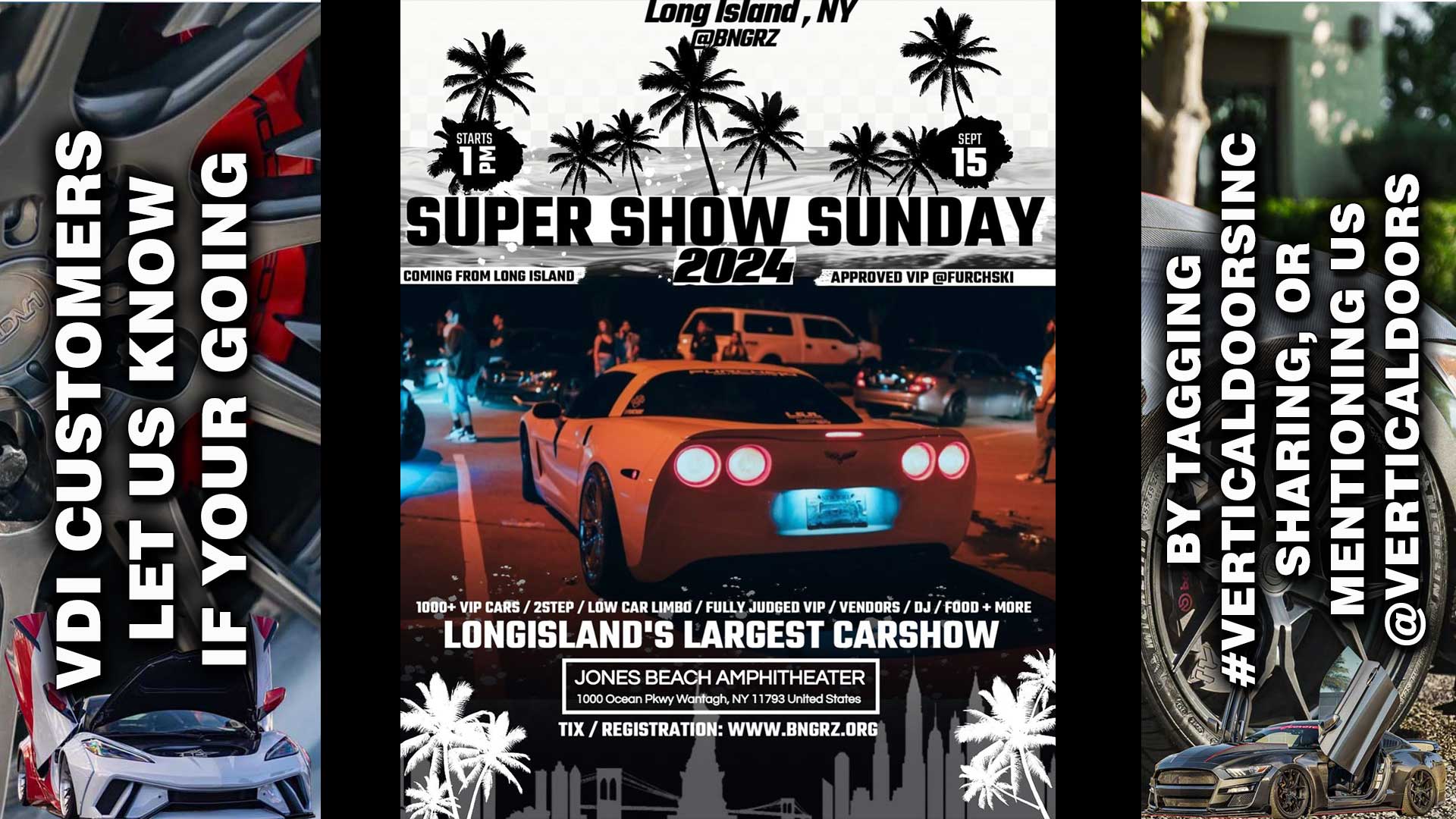 CAR SHOW | 9/15/24 | LONG ISLAND, NY | @bngrz