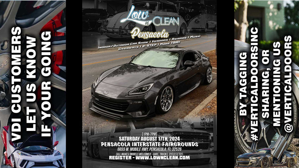 CAR SHOW | 8/17/24 | PENSACOLA, FL | @low_n_clean