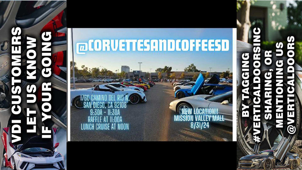 CAR SHOW | 8/31/24 | SAN DIEGO, CA | @corvettesandcoffeesd